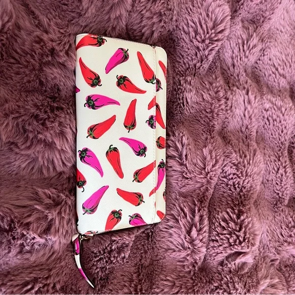 Kate Spade Hot Peppers Wallet - Picture 4 of 7